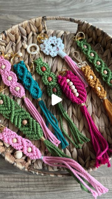 Boho style macrame Keychains & Charms!
Use as a keychain, bag or purse accessory to get the boho chic look! Boho Keychain, Keychain Bag, Macrame Art, Chic Look, Purse Accessories, Handmade Boho, Boho Style, Keychains, Boho Chic