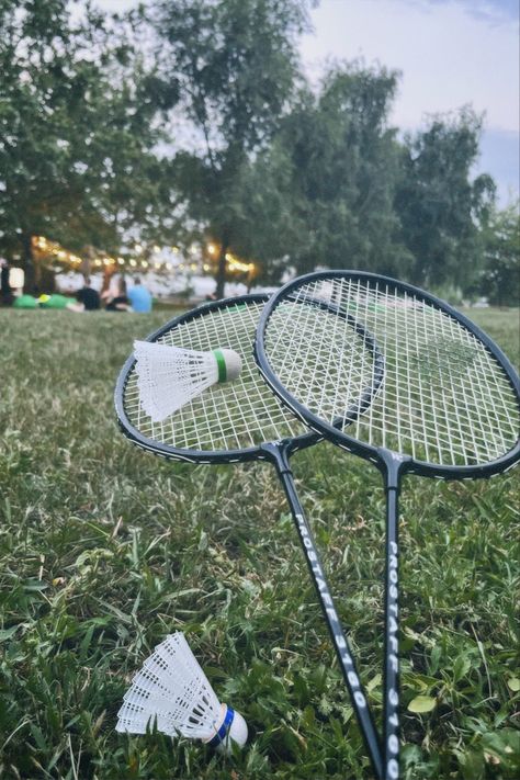 Badminton relax summer vacation vibes green sport time Badminton Date, Sport Badminton, Sport Time, Badminton Sport, Birthday Inspo, Vacation Vibes, Summer Bucket Lists, Summer 24, Summer Dream