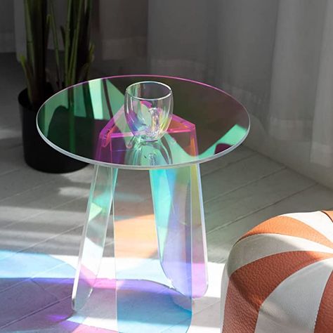 Acrylic End Table, Round Bedside, Bedside Table Round, Acrylic Side Table, Acrylic Coffee Table, Small End Tables, Acrylic Furniture, Glass End Tables, Night Stands