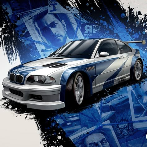 Bmw M3 Gtr E46, Need For Speed Cars, Nfs Most Wanted, Bmw M3 Gtr, Need For Speed Most Wanted, Need For Speed, Cool Car, Most Wanted, Conceptual Art