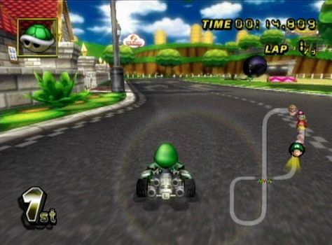 Mario Circuit from Mario Kart Wii Mario Kart Wii Aesthetic, Real Life Mario Kart Japan, Mario Kart Ds, Mario Kart Switch, Mario Go Kart Japan, Mario Kart Wii, Mario Kart, Wii, Super Mario