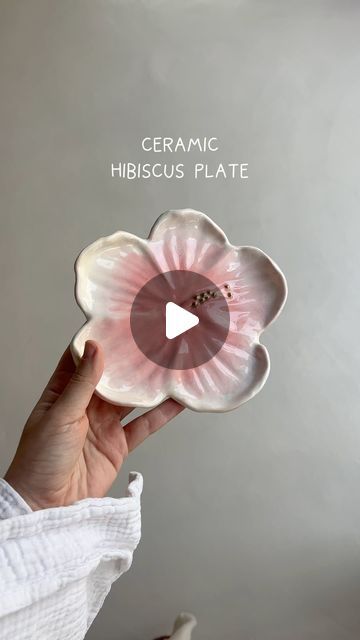 Simple Ceramic Projects, Ceramic Projects, Ceramics Projects, Pottery Ideas, Slow Living, Hand Built, Beautiful Moments, Hibiscus, Fun Diys