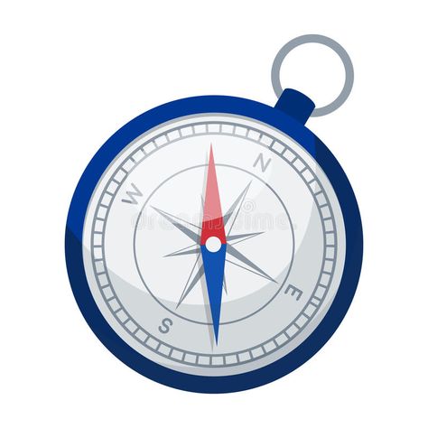 Compass icon in cartoon style isolated on white background. Rest and travel symbol royalty free illustration Compass Cartoon, Travel Symbols, Compass Icon, Inspiration Bathroom, Compass Design, Symbol Design, Free Illustration, Cartoon Style, Free Illustrations