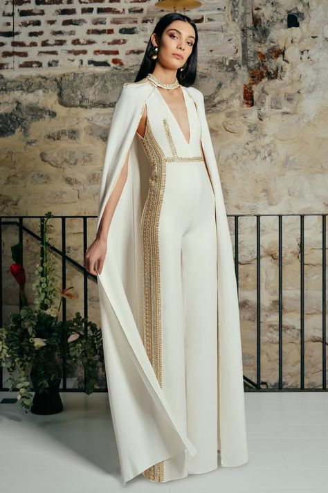 Cucculelli Shaheen, Couture Dior, Elegant Rompers, Embellished Jumpsuit, Bridal Jumpsuit, Wedding Jumpsuit, Jumpsuit Elegant, Looks Chic, Jumpsuit Fashion