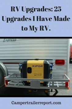 Rv Upgrades, Rv Mods, Rv Camping Tips, Travel Trailer Camping, Rv Maintenance, Rv Trailer, Rv Hacks, Rv Accessories, On The Road Again