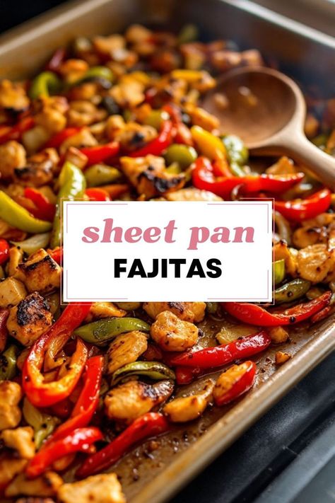 Roasted peppers and onions bring the perfect sweetness to this classic dish. Plus, it all comes together on one pan, making cleanup a breeze! #SheetPanFajitas #FajitaRecipe #RoastedPeppers #OnionLovers #MexicanCuisine #HealthyDinner #EasyWeeknightMeals #OnePanRecipes #FajitaNight #QuickMeals #MealPrep #FlavorfulDinners #CookingAtHome #VegetarianFajitas #SimpleEats #FamilyFriendlyRecipes #DinnerIdeas #TastyAndEasy #FreshIngredients Cilantro Benefits, Roasted Peppers And Onions, Roasting Pan Recipes, Sheet Pan Fajitas, Vegetarian Fajitas, Pan Fajitas, Fajitas Recipe, Dinners Recipes, Pan Recipe