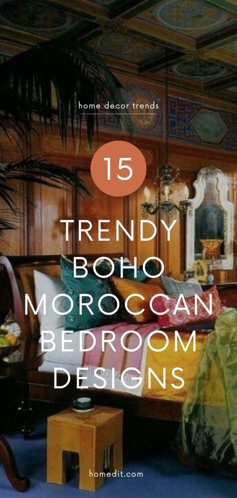 Explore 15 boho Moroccan style bedroom décor ideas for the ultimate maximalist bedroom design. Achieve the perfect Arabian nights bedroom style and create a moody, romantic bedroom using these inspiring boho Moroccan bedroom décor tips. Baddie Aesthetic Bedroom Ideas, Arabian Nights Bedroom, Baddie Room Decor, Master Bedrooms Decor Romantic, Moroccan Style Bedroom, Moody Romantic Bedroom, Moroccan Decor Bedroom, Moroccan Inspired Bedroom, Maximalist Bedroom