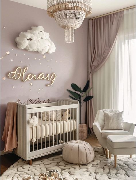 Pink Baby Nursery, Girl Nursery Colors, Pink Baby Room, Girl Nursery Themes, Baby Room Organization, Baby Room Themes