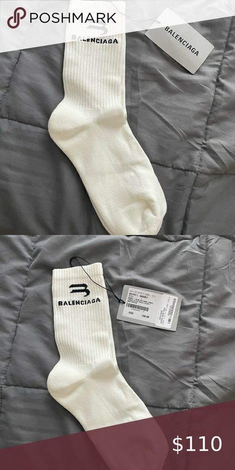 Balenciaga Socks Balenciaga Socks, Balenciaga, Stockings, Socks, Shop My, Brand New, Tags, Best Deals, Closet