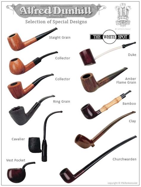 AD 2 Pipes Aesthetic, Dunhill Pipes, Wooden Tie, Cool Pipes, Vintage Pipes, Wooden Pipe, Wood Pipe, Pipes And Cigars, Good Cigars