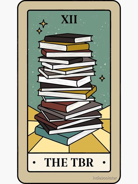 Bookish Stickers Printable, Librarian Tattoo, Tbr Sticker, Booktok Stickers, Nct Stickers, Kindle Decor, Books Stickers, Bookish Art, Tarot Card Tattoo