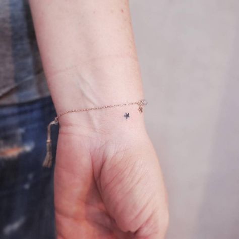 Tiny Micro Tattoos You Can Get Inked in 1 Minute Minimalist Tattoo Meaning, Shape Tattoo, Star Tattoo, Disney Tattoo, Cute Small Tattoos, Constellation Tattoos, Celtic Tattoos, Home Tattoo, Subtle Tattoos