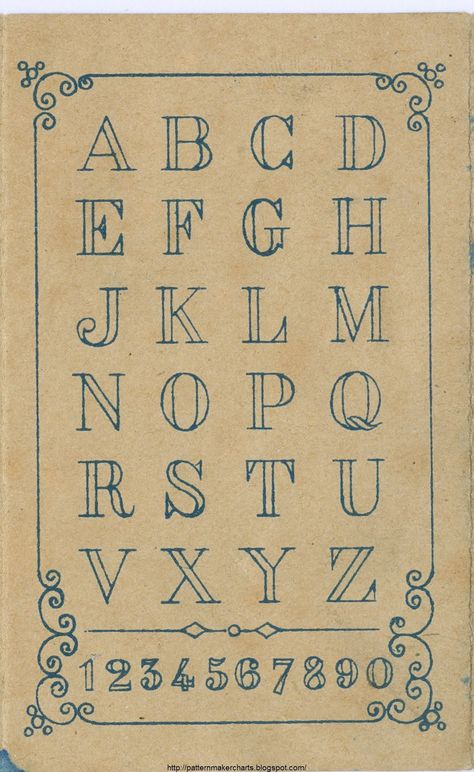 Alphabet Styles Fonts, Font Drawing Alphabet, Vintage Alphabet Fonts, Vintage Lettering Alphabet, Chart Paper Design, Antique Lettering, Embroidery Typography, Antique Font, Lettering Fonts Alphabet