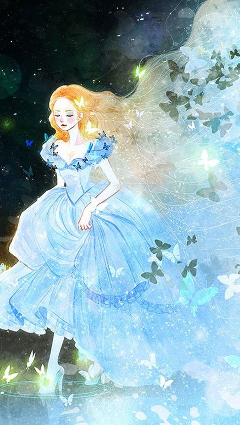 Cinderella Art, Karakter Disney, Fantasy Magic, Deviant Art, Fairytale Art, Disney Princess Art, Princess Art, 판타지 아트, Disney Dream