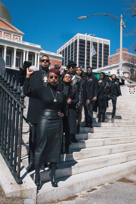 Black Panthers Movement Fashion, Black Panther Fashion 60s, Black Panther Movement Fashion, Tumblr, Black Panther Party Fashion, Black Panther Party Aesthetic, Black Panther Party Costume, Black Power Aesthetic, 90s Black Culture