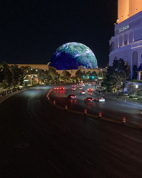 Las Vegas, The Sphere, night out, summer, Nevada Las Vegas Sphere, Vegas Sphere, Night Out Summer, Places Around The World, Nevada, Las Vegas, Planets, Night Out, Around The Worlds