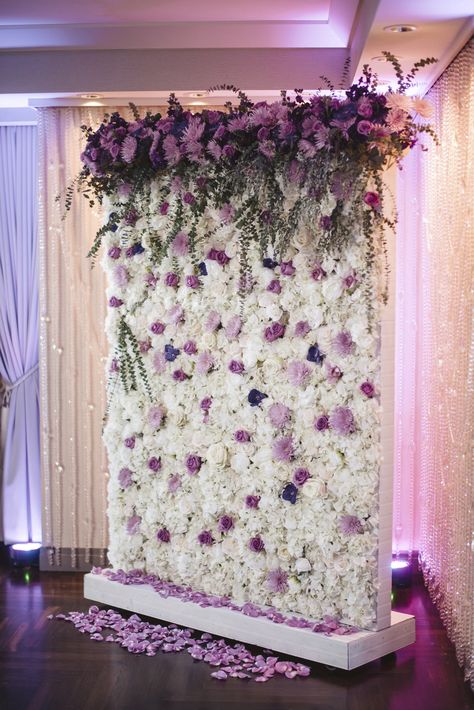 Diy Wedding Backdrops, Lavender Flower Wall, Purple Quinceanera Theme, Purple Quinceanera, Quinceanera Theme, Dream Flower, Quince Decorations, Wedding Decorations On A Budget, Wedding Backdrops