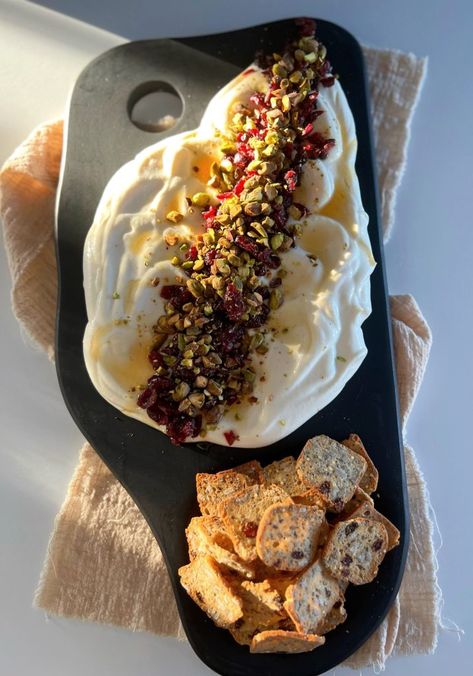 Feta Dip With Honey, Whipped Feta Dip With Honey, Cafe Banner, Whipped Feta Dip, Spiderman 4, Feta Dip, Whipped Feta, Charcuterie Recipes, Appetizer Dips