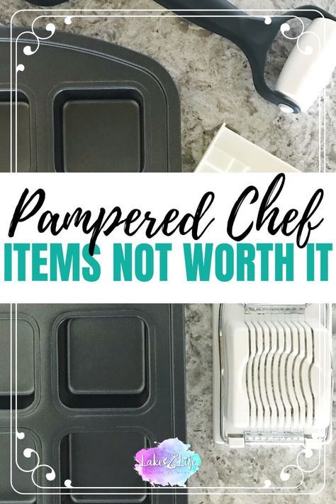 Take care of your wallet and read the 5 Pampered Chef Items Not Worth The Money from a woman who has been to more Pampered Chef parties than she can count. Plus, learn what 5 products you should be buying by printing my free printable. #KitchenGadgets #pamperedchef #lakelifestateofmind Chef Grill, Pampered Chef Stoneware, Pampered Chef Party, Chef Party, Western Kitchen, Pampered Chef Consultant, Easy Main Dishes, Pampered Chef Recipes, Decor Western