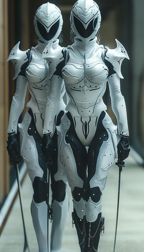 Discover and download free images #Futuristic Female Warriors: Elegance Meets Technology https://aifusionart.com/futuristic-female-warriors-elegance-meets-technology/?utm_source=facebook&utm_medium=social&utm_campaign=ReviveOldPost Futuristic Armour Female, Space Armor Female, Futuristic Fashion Women Dresses, Female Futuristic Armor, Scifi Armor Concept Art, Futuristic Female Character Concept, Futuristic Fantasy Fashion, Futuristic Mercenary, Female Power Armor