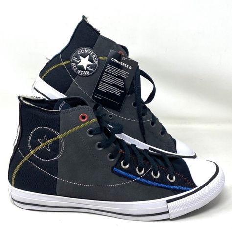 Converse Ctas High Top Shoes Storm Black Sneakers Women Size Suede Skate 173106c Brand New With Box No Lid. 100% Authentic! We Could Tell You That It’s The Og Basketball Shoe, Created Over 100 Years Ago. Or That The Design Has Largely Stayed The Same, Because Why Mess With A Good Thing. Or How It Became The Unofficial Sneaker Of All Your Favorite Artists And Musicians, Who Each Made It Their Own. Yeah, We Could Share A Lot Of Stories, But The One That Matters Most Isn’t Oursit’s Yours. It’s How Cool Converse, Black Sneakers Women, Das Boot, 100 Years Ago, Hype Shoes, Sneakers Women, Black Sneakers, High Top Shoes, Womens Converse