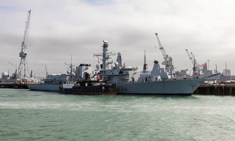 https://flic.kr/p/QRrJJL | HMS Iron Duke 28th September 2016 #1 | HMS Iron Duke a Royal Navy type 23 frigate in Portsmouth Dockyard on the 28th September 2016 Portsmouth Dockyard, Type 23 Frigate, Cutty Sark, Royal Navy, Portsmouth, Navy