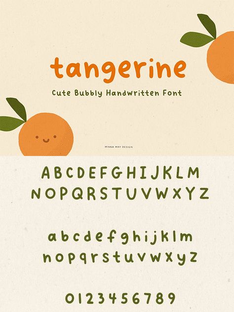 Tangerine - Cute Handwritten Font Korean Fonts Cute, Ipad Fonts, Cute Handwriting Fonts, Korean Fonts, Cute Fonts Alphabet, Free Fonts For Commercial Use, Fonts For Commercial Use, Alfabet Font, Free Fonts For Cricut