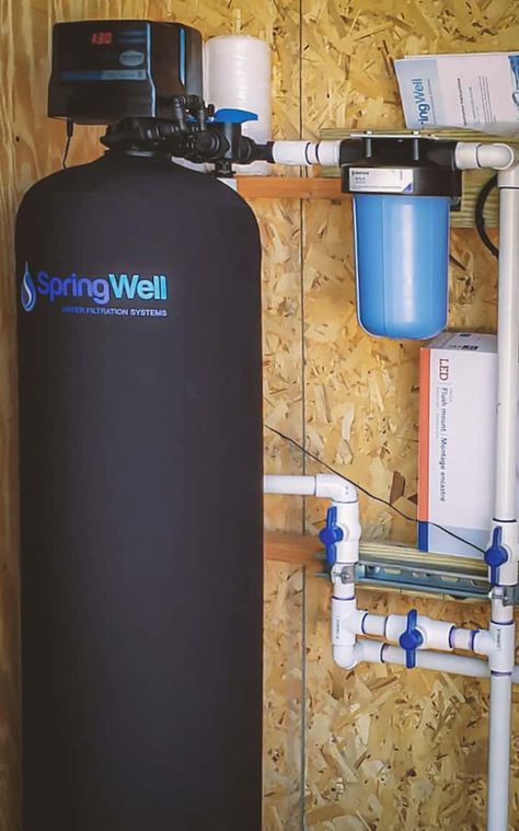 Well Water System, Water Softener System, Water Softeners, Barn Style House Plans, Well Water, Daily Water, Well Pump, Water System, Sump Pump