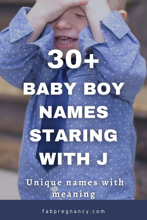 Having decided on sticking to baby boy names staring with j you are a few steps away from being done. Explore these boy names starting with J, unique boy names starting with J, cute boy names starting with J, baby boy names, rare boy names starting with J. #boynamesstartingwithJ, #uniqueboynamesstartingwithJ, #cuteboynamesstartingwithJ, #babyboynames, #rareboynamesstartingwithJ, #Fabpregnancy. Boy Names With J, Baby Boy Name List, Cute Boy Names, J Names, Southern Baby Names, Names For Boys List, Unique Boy Names, Cute Baby Girl Names, Uncommon Baby Names