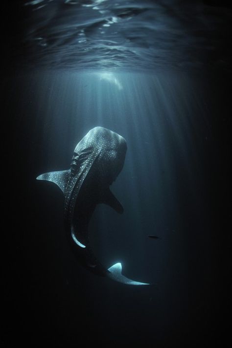 Midnight Zone Ocean Animals, Animals Dark Aesthetic, Ocean Homescreen, Dark Nature, Underwater Animals, Ocean Animals, Ocean Life, Whales, Dark Aesthetic