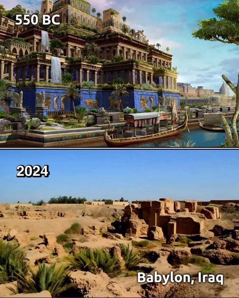 Babylon Empire, Babylon City, Babylon Iraq, Hanging Gardens Of Babylon, Famous Structures, King Of Persia, Gardens Of Babylon, Hanging Gardens, History Facts Interesting