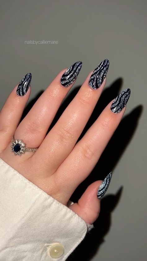 Sparkly Nail Inspo @nailsbycalliemarie in 2022 | Black nails with glitter, Black sparkle nails, Concert nails Black Sparkle Nails, Concert Nails, Silver Nail Designs, Black Nails With Glitter, Nails Yellow, Nail Art Designs Videos, Sparkle Nails, Nail Designs Glitter, Sparkly Nails