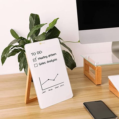 White Board Aesthetic, Whiteboard Aesthetic, Whiteboard Accessories, Whiteboard Desk, Desk Whiteboard, Small White Board, Glass White Board, Portable Whiteboard, Desktop Whiteboard