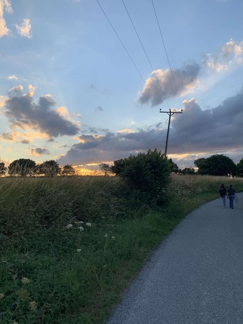 Walking, Night Countryside, Summer Night