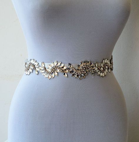 Belt For Wedding Dress, Wedding Accessories For Bride, Dress Crystal, Sparkly Wedding Dress, Shoulder Necklace, Bridal Sash Belt, Wedding Dress Sash, Crystal Belt, Wedding Belt