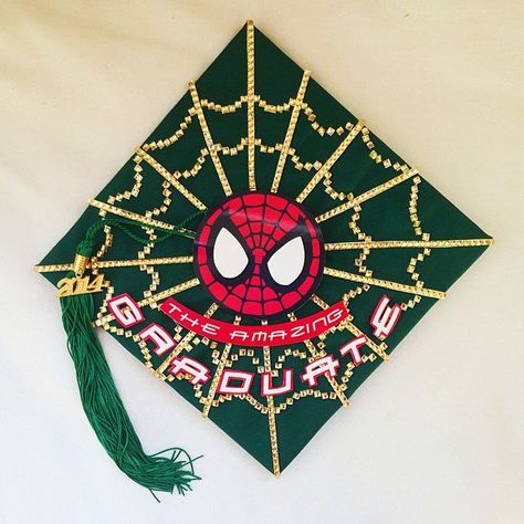 Pin for Later: 22 Brilliant Graduation Cap Ideas  Amazing.  Source: Instagram user katieboward Creative Graduation Caps, Graduation Cap Ideas, Abi Motto, College Grad Cap Ideas, Graduation Cap Decoration Diy, Boy Graduation, High School Graduation Cap, College Graduation Cap Decoration, Grad Hat