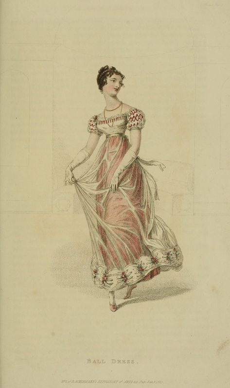 1823 Fashion, Garden Academia, Regency Women, Clothing Study, 1820 Fashion, 1820s Fashion, Books And Art, Regency Gown, Regency Era Fashion