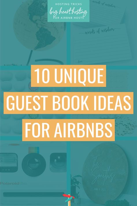 Airbnb Guest Book: 10 Unique Ideas – Big Heart Hosting Airbnb Welcome Gift Ideas, Guest Book Ideas For Airbnb, Airbnb Welcome Book Ideas, Air Bnb Guest Book, Guest Book Airbnb, Airbnb Guest Book Ideas, Airbnb Gift Basket Ideas, Unique Airbnb Ideas, Mexico Airbnb