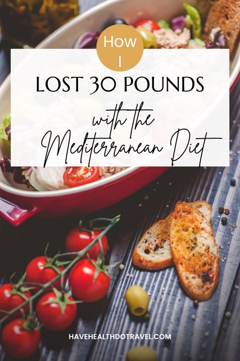 The Mediterranean Diet tops the experts' lists year after year for good reason - it is effective, it is delicious, and it is SO HEALTHY! Here is the step-by-step (delicious) guide that helped me lose 30 pounds and keep it off! #mediterraneanrecipes #mediterraneandiet #healthyrecipes #italianrecipes #weightloss #healthyeating #healthyitalian Medditeranean Diet, Mediterranean Diet Recipes Breakfast, Mediterranean Diet Snacks, Mediterranean Diet Food List, Mediterranean Diet Breakfast, Mediterranean Recipes Healthy, Mediterranean Diet Recipes Dinners, Med Diet, Mediterranean Diet Meal Plan