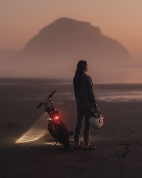 Sony A7iv, Biker Photoshoot, Motorcycle Photography, Motorcycle Camping, Action Photography, Motorcycle Men, Bike Photography, Adventure Aesthetic, Beach Bike