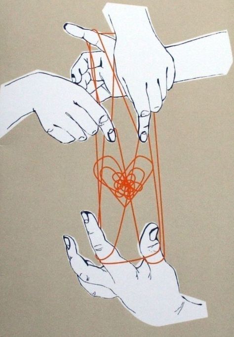 Cat's Cradle by badbooks Wooden Cradle, Cats Cradle, Heart Illustration, Human Connection, Ethereal Art, Book Inspiration, Wire Art, 로고 디자인, Another World