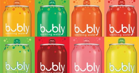 Bubly Sparkling Water, Caffeinated Water, Soda Alternatives, Chobani Yogurt, Water Branding, Soda Stream, Espresso Drinks, Dr Pepper, Coffee Company