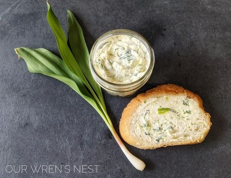 Spring is Here – Ramp Butter! – Our Wren's Nest Pickled Ramps Recipe, Ramp Dip Recipe, Ramp Butter Recipe, Wild Ramp Butter, Wild Ramps Recipe, Ramp Pesto, Garden Prepping, Compound Butter, Small Mason Jars