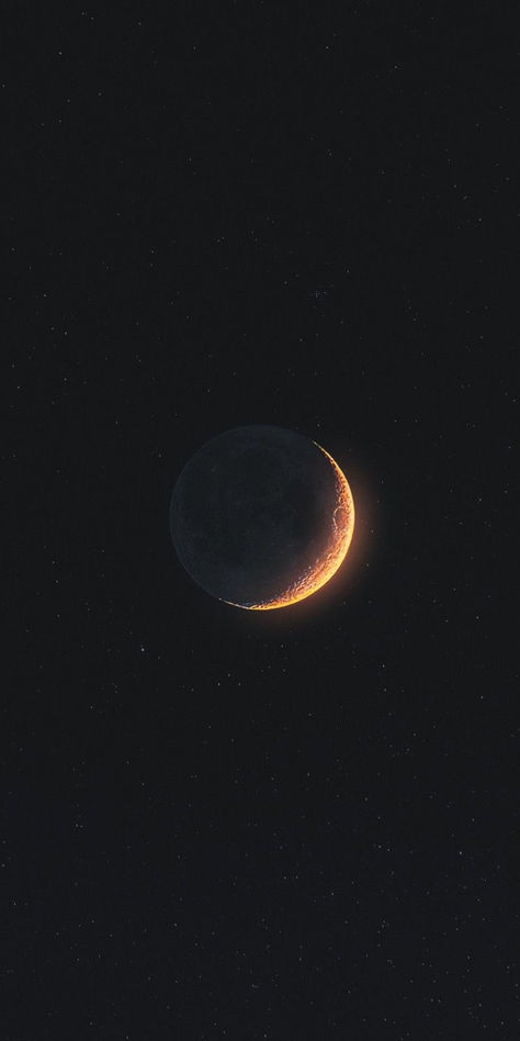 New Moon Aesthetic Wallpaper, Moon Photography Wallpaper, Black Moon Wallpaper Aesthetic, Dark Moon Wallpaper Aesthetic, Minimalism Wallpaper Iphone, Aesthetic Images Dark, Star And Moon Wallpaper, Iphone Moon Wallpaper, New Moon Wallpaper