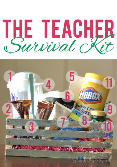 The Teacher Survival Kit - great list of things that any teacher would really appreciate for a back-to-school gift! #ad #SK Teacher Survival Kit, Survival Kit Gifts, Survival Kit For Teachers, Teacher Gift Baskets, Teacher Survival, Teacher Treats, New Teacher Gifts, Teachers Diy, First Year Teachers