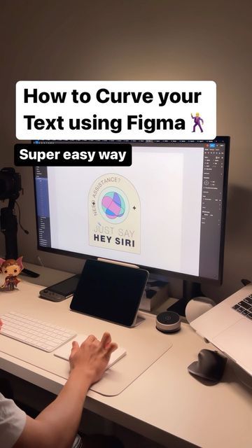 Xitij Thakkar • UI UX Designer on Instagram: "Here’s a Quick tip on how to curve your text using Figma. I will be sharing how to Animate this as well 🔥 Hope it was helpful. . . . . . . . . . #figma #prototype #uiux #uidesign #userexperience #typography #figmadesign #uxdesign #uiuxdesign #userinterface #mockup #graphicdesign" Figma Typography, Figma Tips, Figma Prototype, Graphic Design Text, Change Picture, Ui Ux Designer, Ux Designer, Portfolio Ideas, Ui Ux Design