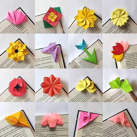 Origami CHRISTMAS STAR 🌟⭐ . . . . . #paperstar #paperstars #star #stars #origamistars #origamistar #christmasstar #christmasstars… | Instagram Origami Bookmark Corner, Fun Origami, Paper Origami Flowers, Paper Flowers Diy Easy, Origami Bookmarks, Origami Bookmark, Paper Flower Art, Folding Origami, Origami Patterns