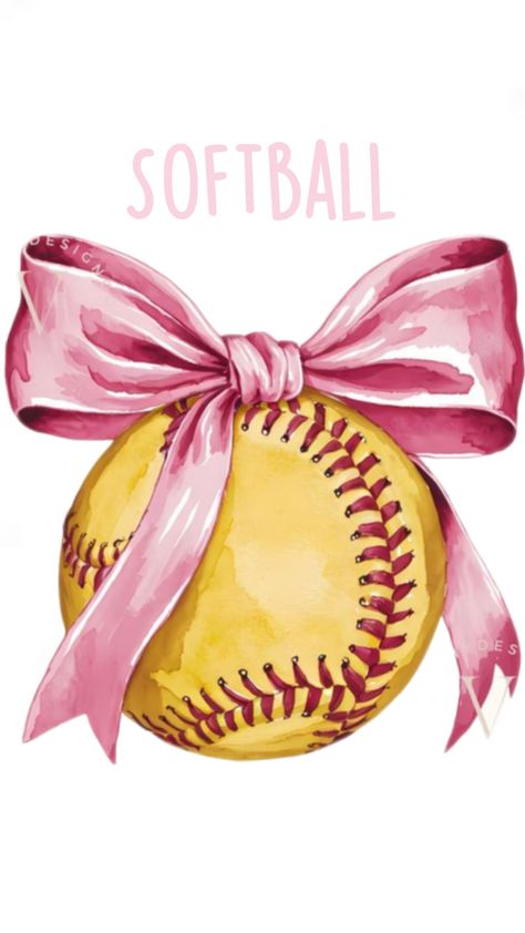 Cute Softball Backgrounds, Pink Softball Aesthetic, Softball Wallpapers, Softball Backgrounds, Lacrosse, Quotes Funny, Pink Aesthetic, Wallpaper Quotes, Softball