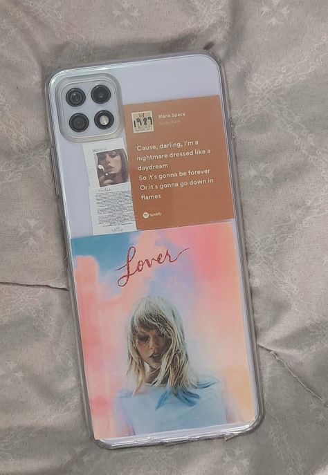 Aesthetic Diy Phone Case, Weird Phone Cases, Aesthetic Mobile, Clear Phone Case Design, Samsung A22, Taylor Swift Aesthetic, Diy Phone Case Design, Mirror Camera, Matching Phone Cases