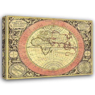 World map canvas